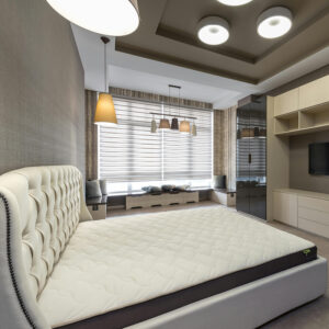 Foam Mattress with Firm & Soft Sides, (72x60x5 inches)