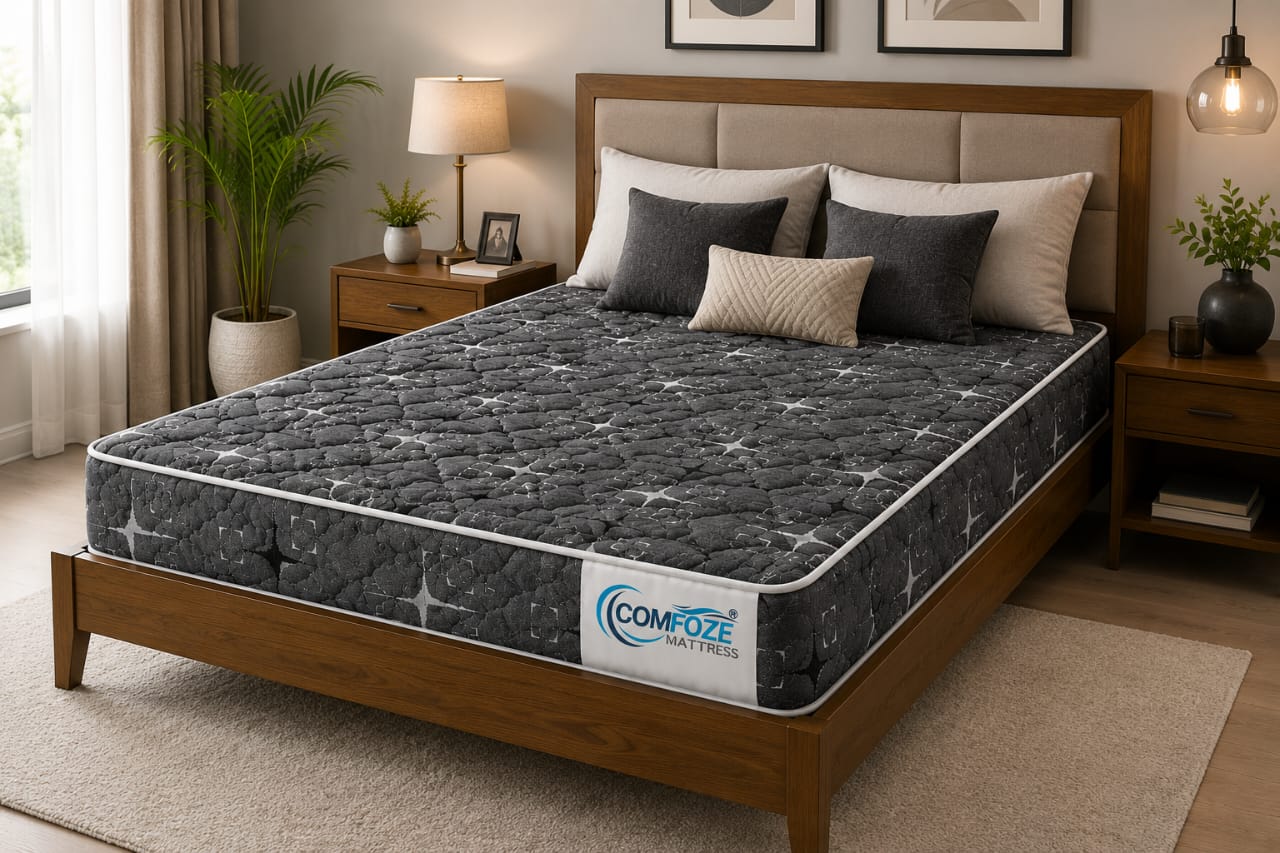 Luxury Orthopedic Mattress with Advanced Spine Support and Pressure Relief Technology