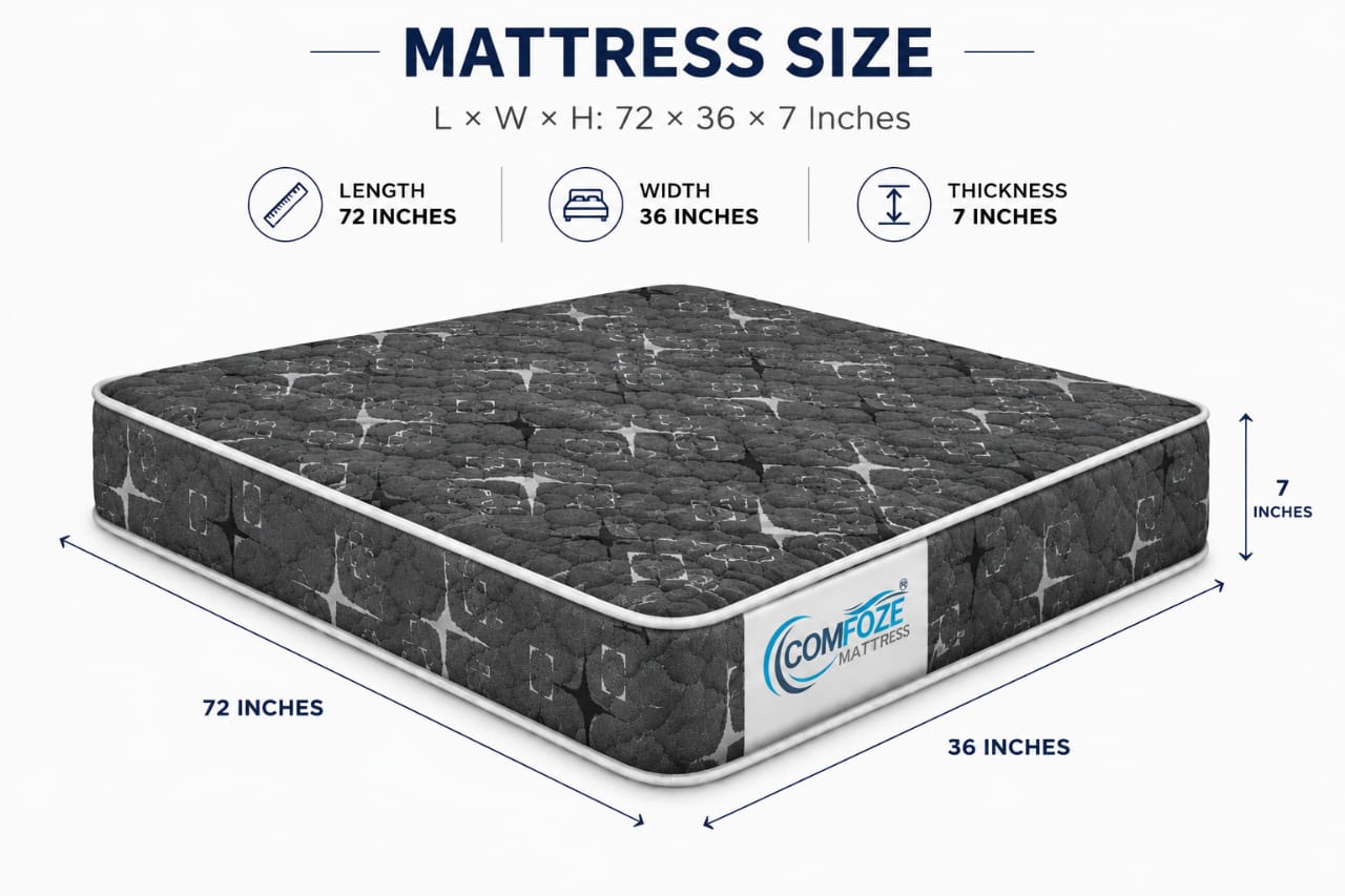 Luxury Orthopedic Mattress with Advanced Spine Support and Pressure Relief Technology - Image 4