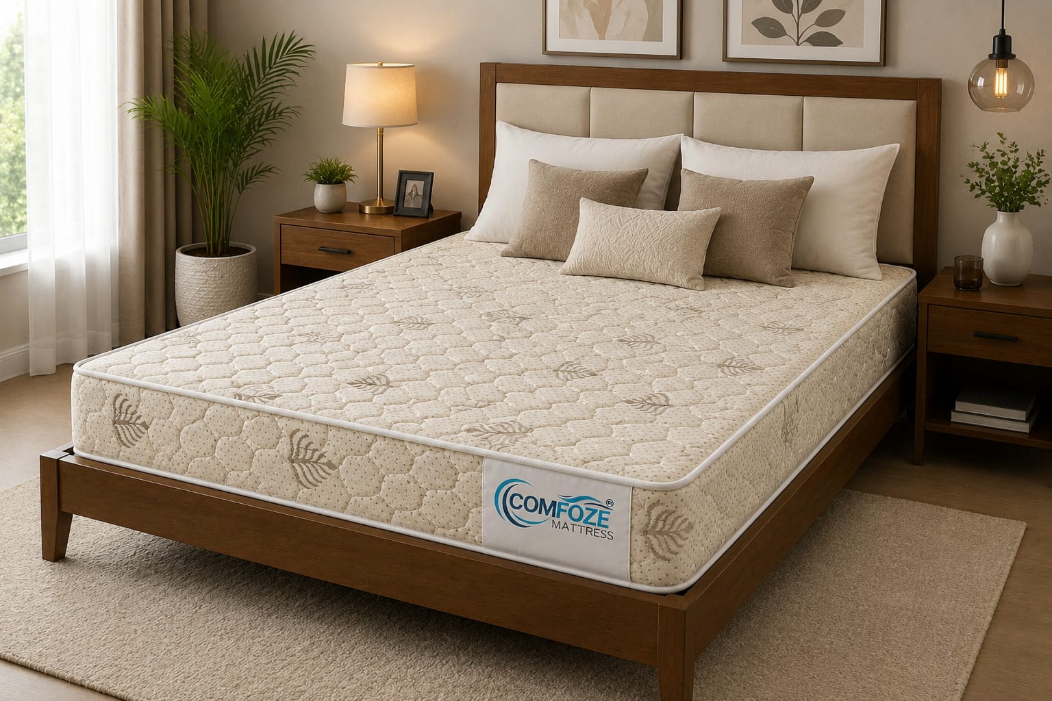 Orthopedic Foam Mattress Designed for Better Spine Alignment and Restful Sleep
